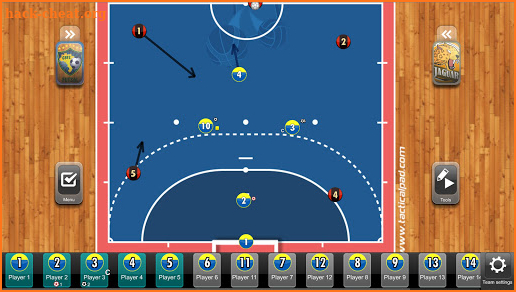 TacticalPad Futsal & Handball screenshot