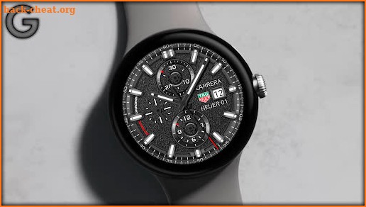 TAG CARRERA Heuer 01 WatchFace screenshot