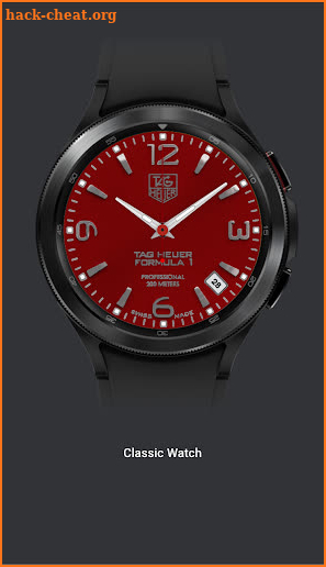 TAG HEUER Formula 1 Watch Face screenshot