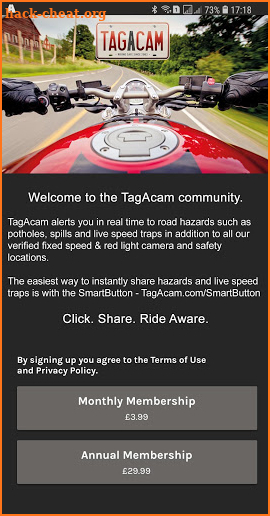 TagAcam screenshot