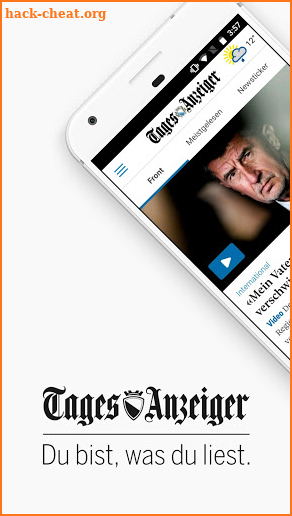 Tages-Anzeiger screenshot