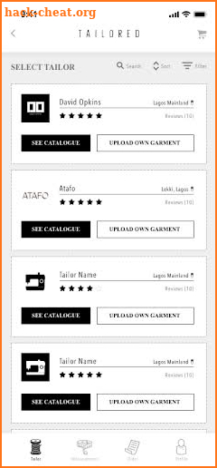 Tailored - Your reliable local tailor screenshot