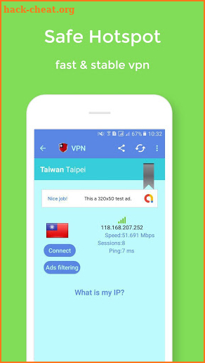 Taiwan VPN Private - Free VPN Proxy screenshot