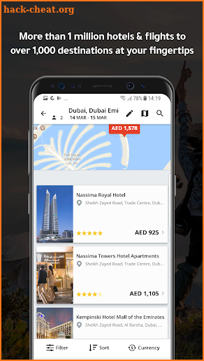 tajawal: Hotels, Flights, Holidays & more screenshot