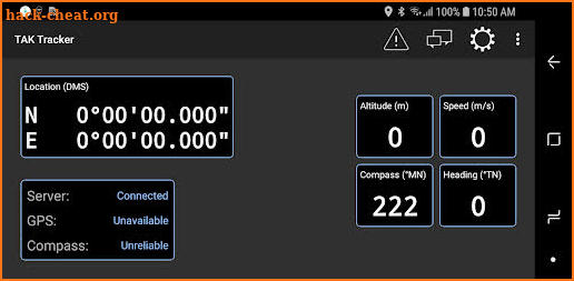 TAK Tracker screenshot