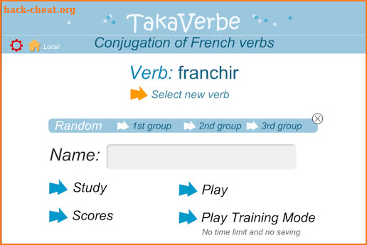 TakaVerbe screenshot