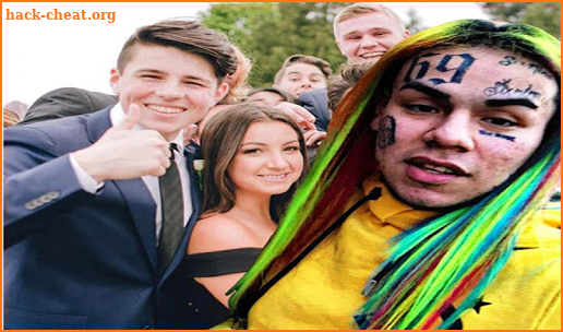 Take selfie with 6ix9ine screenshot