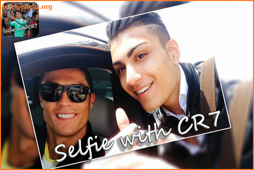 Take Selfie with Cristiano Ronaldo CR7 screenshot