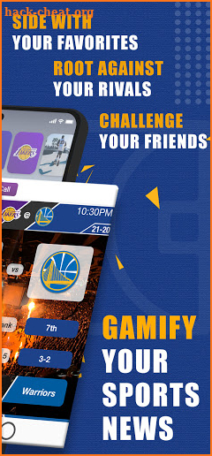 TakeSide: Gamify the NBA, Interactive Stats & News screenshot