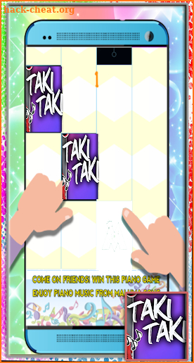 Taki Taki Piano Tiles screenshot