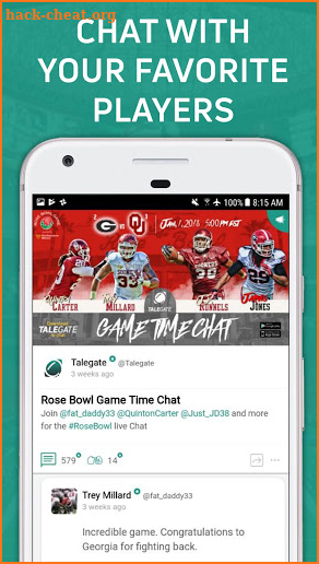 Talegate: Your College Football Community screenshot