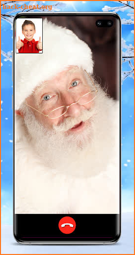 Talk with Santa Claus on video call (prank) screenshot