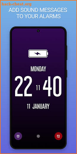 Talking Alarm Clock & Sounds screenshot