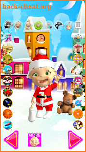 Talking Babsy Baby Xmas Games screenshot