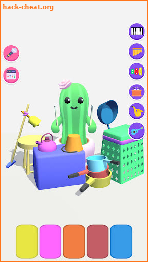 Talking Cactus : Dancing Music screenshot