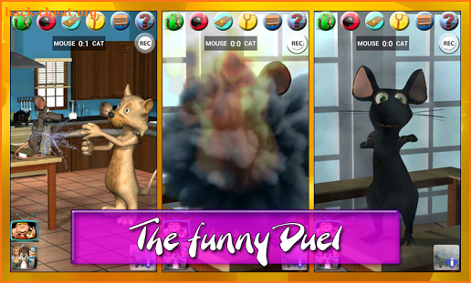 Talking Cat Vs. Mouse Deluxe screenshot