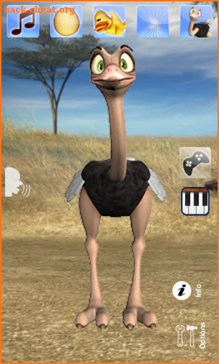 Talking Joe Ostrich AdFree screenshot