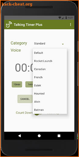 Talking Timer Plus screenshot