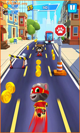 Talking Tom Hero Dash screenshot