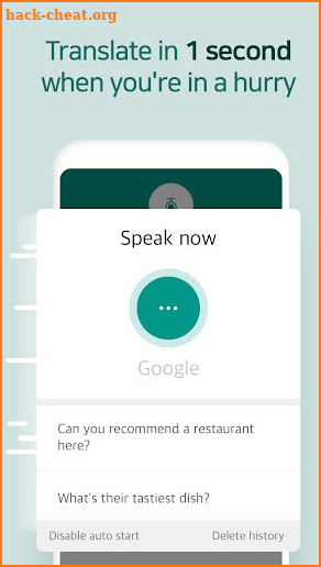 Talking Translator screenshot