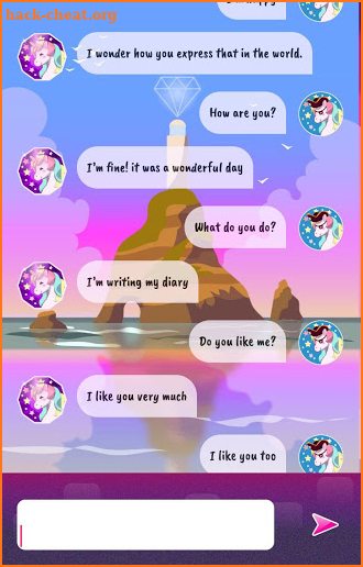 Talking Unicorn (Chat) screenshot