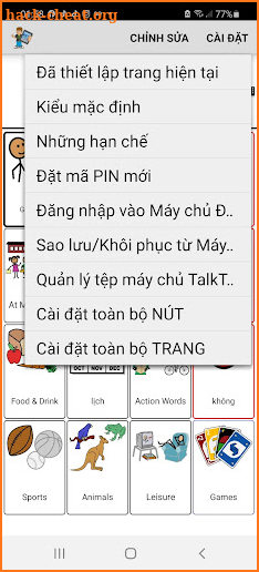 TalkTablet VN Giải pháp giọng nói cho người tự kỷ screenshot