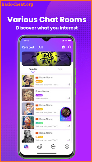 TalkTalk--voice-chat and games screenshot