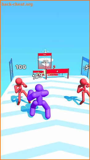 Tall man 3D: merge and run screenshot