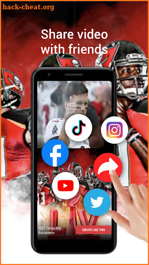 Tampa Bay Buccaneers 2021 Super Bowl - Video Maker screenshot