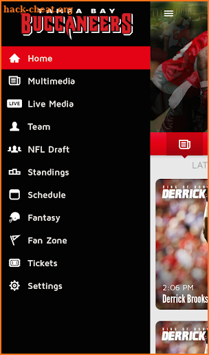 Tampa Bay Buccaneers Mobile screenshot