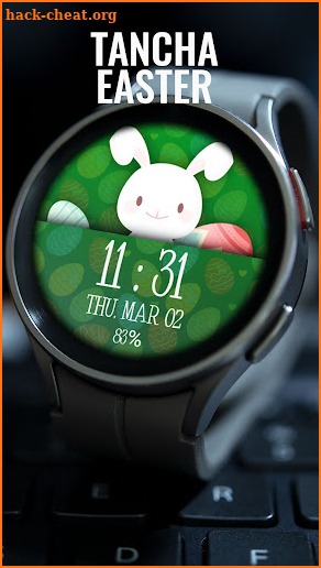 Tancha Easter Watch Face screenshot