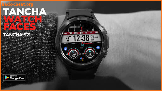 Tancha S21 Digital Watch Face screenshot