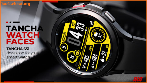 Tancha S51 Digital Watch Face screenshot