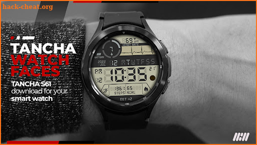 Tancha S61 Retro Watch Face screenshot