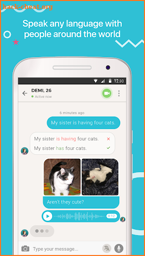 Tandem Language Exchange: Speak any language screenshot