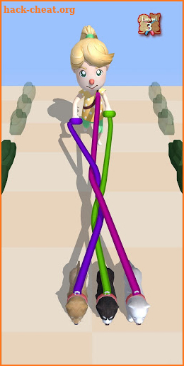 Tangle Dog 3D  - puzzle game screenshot