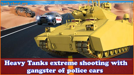 Tank Attacks Police Cars Panzer War 2021 screenshot