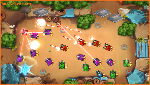 Tank Fun Heroes - Land Forces War screenshot