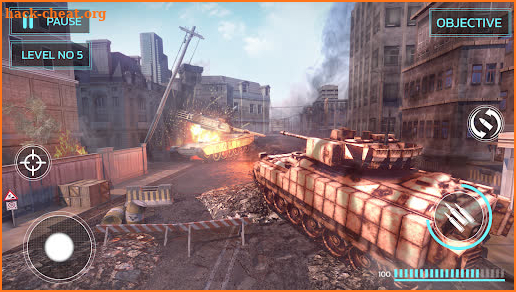 Tank Game 3D-War Games Offline screenshot