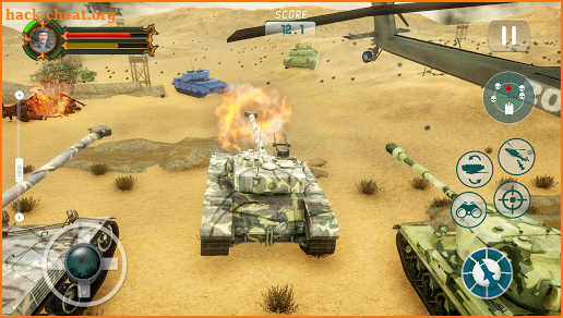 Tank Games Offline: War Games screenshot