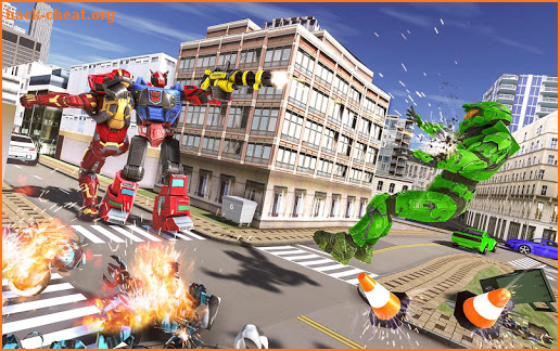 Tank Robot Car Game 2020 – Robot Dinosaur Games 3d screenshot