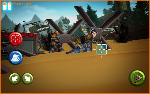 Tankomatron War Robots: Transform Tanks into Bots screenshot