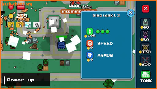 Tankuss - Retro Tower Defense Game screenshot