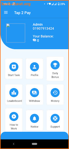 Tap 2 pay screenshot