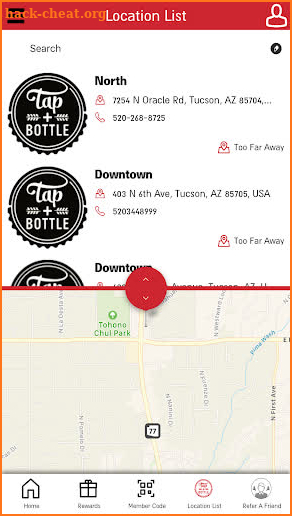 Tap & Bottle screenshot