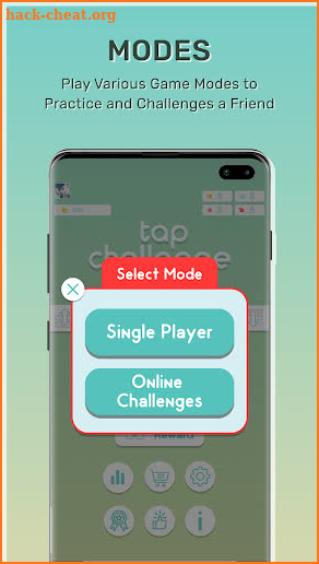 Tap Challenge - Challenge a Friend screenshot