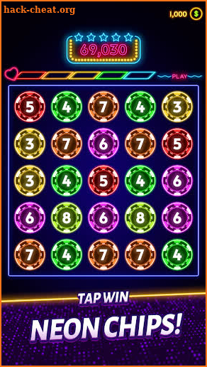 Tap Chips Neon screenshot