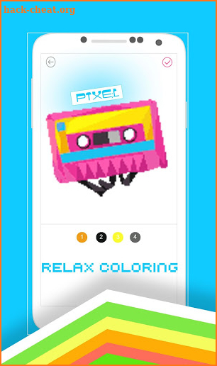 Tap Color By Number: Pixel Art Sanblok Coloring screenshot