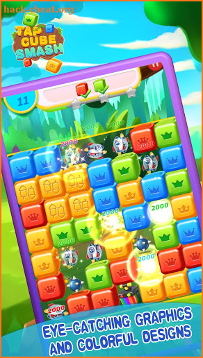 Tap Cube Smash screenshot