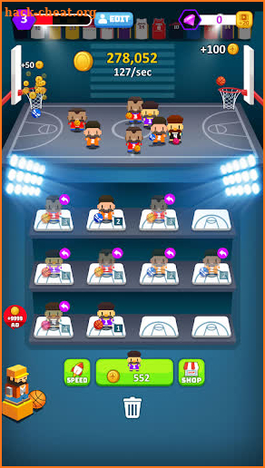 Tap Dunk Dunk screenshot